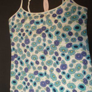 Victoria's Secret Tank with Adjustable straps Beautiful Spring colors Si…